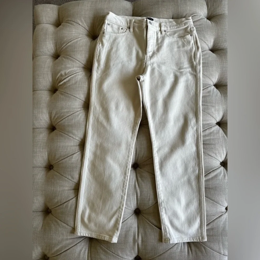 J. Crew women Cream Jeans